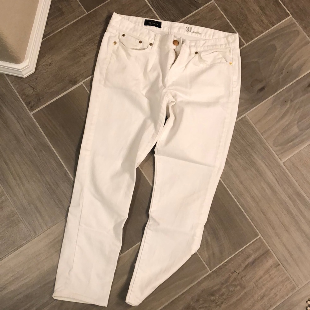 JCrew Toothpick ankle jean